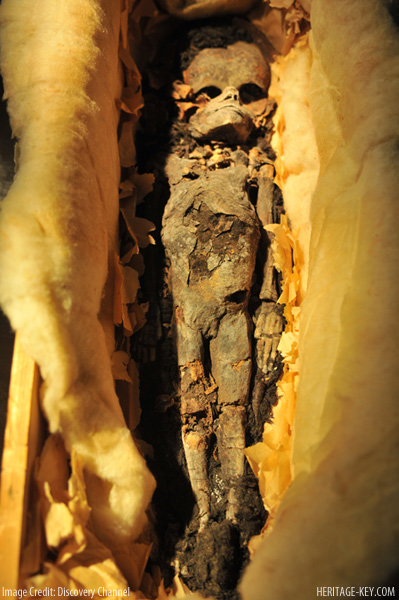 Мумия ребёнка Тутанхамона